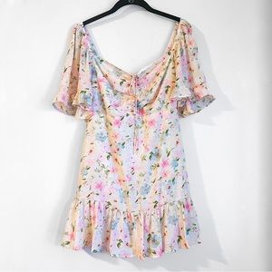 Abercrombie Flutter Sleeve Mini Dress (with pockets!)
